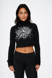 6718 Black Spider Sweater