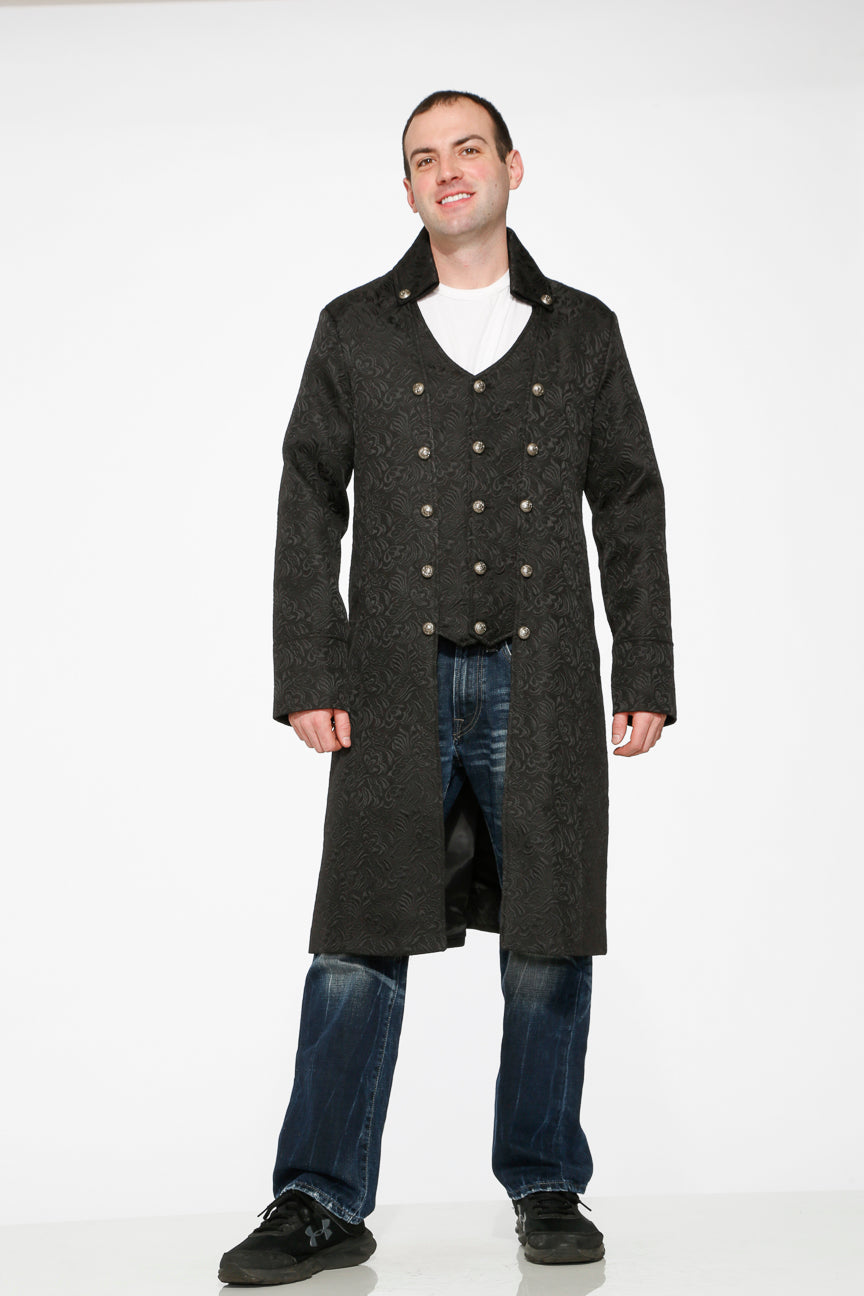 80010 Black Garrick Men's Coat