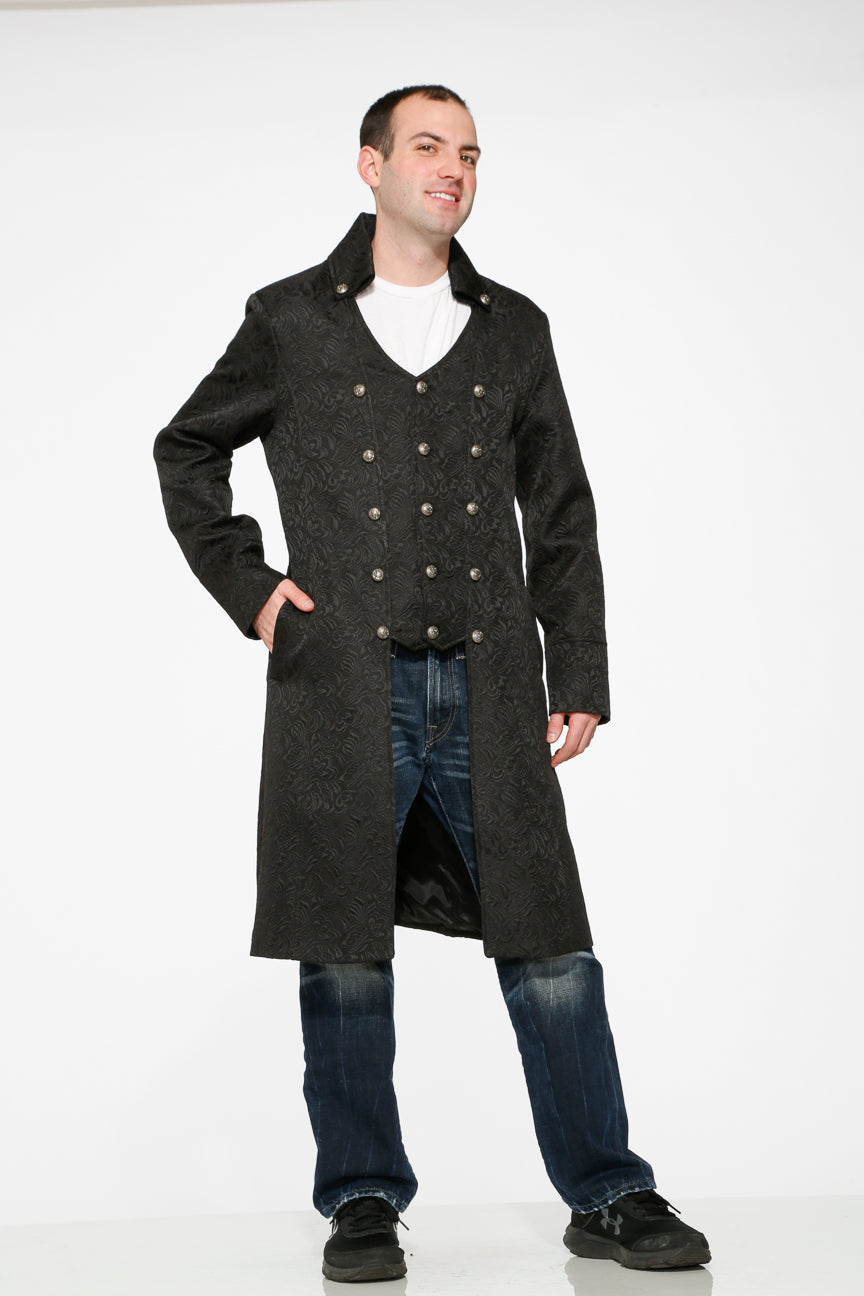 80010 Black Garrick Men's Coat