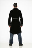80060 Black Velvet Men's Coat
