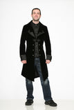 80060 Black Velvet Men's Coat