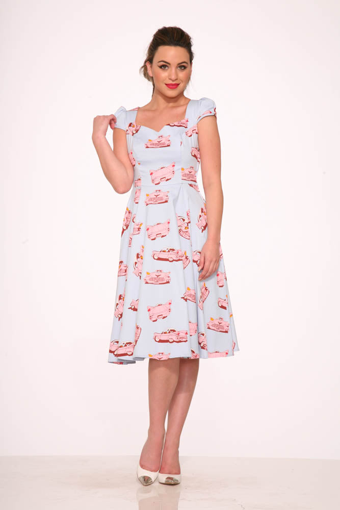 9836 Car Hop Swing Dress