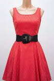 B101 Black Elastic Belt