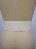 B102 White Elastic Belt