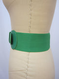 B106 Kelley Green Elastic Belt