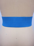 B107 Bright Blue Elastic Belt