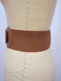 B111 Brown Elastic Belt