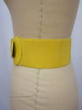 B112 Yellow Elastic Belt