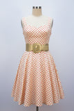 B114 Gold Elastic Belt