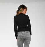 C6169 Black Military Jacket