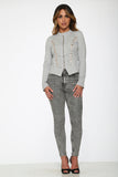 C6169 Grey Military Jacket