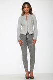 C6169 Grey Military Jacket