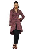 0303 Midnight Stroll Coat in Purple