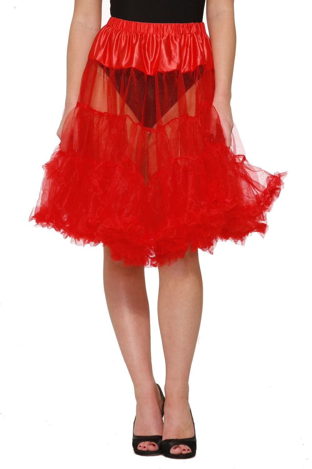 0628 Princess Petticoat in Red
