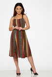 20190 Strip Tribal Dress