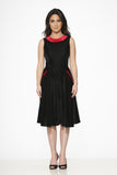 20500 Black Red Kurt Roy Dress