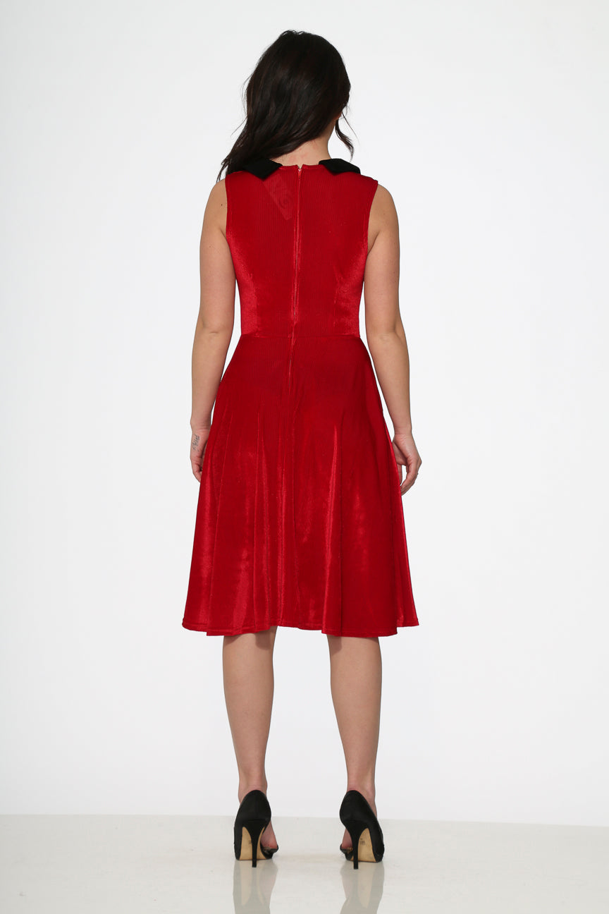 20501 Red Kurt Roy Dress