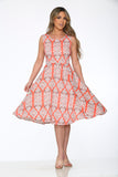 20630 Pink Deco Dress