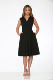 21950 Black Swing Dress