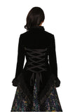 30100 Gloria Jacket in Black Velvet