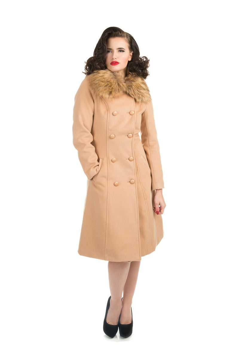 3874 Chrissette Coat in Camel