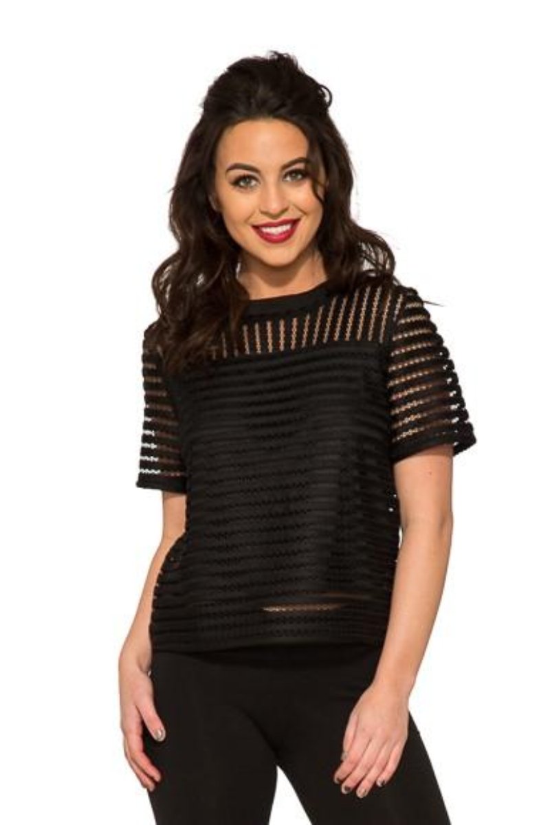 C5690 Battersea Mesh Top