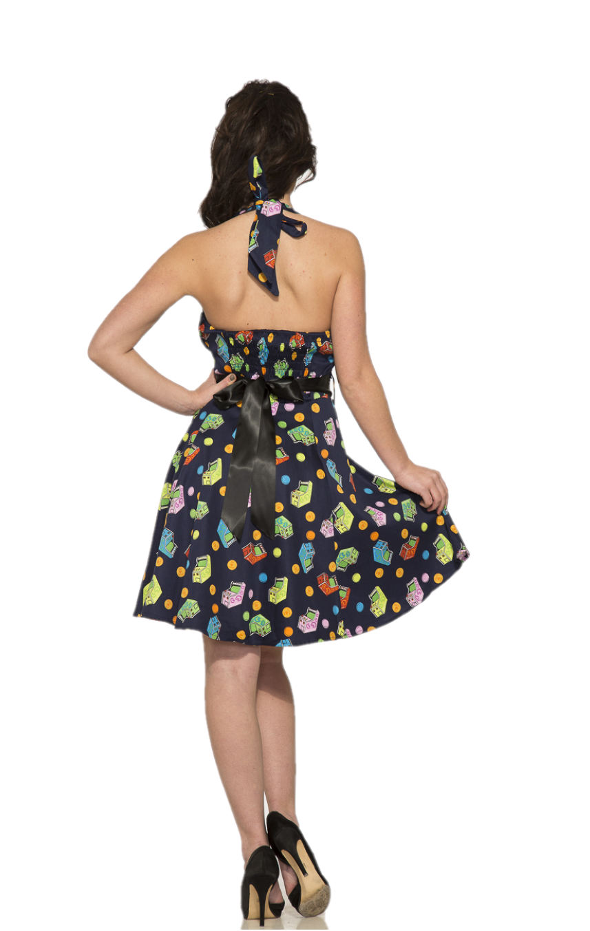 6376 Arcade Amusement Mini Dress