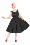 9354 Bolero Dress In Polka Dots