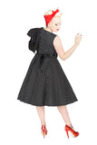 9354 Bolero Dress In Polka Dots