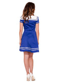 9452 Sailor Mini Dress in Blue