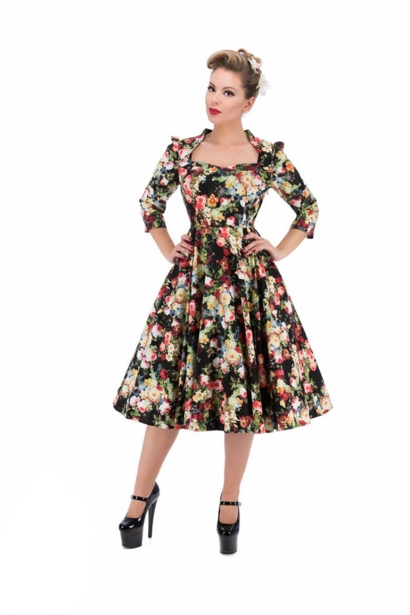 9945 Thorny Rose Swing Dress