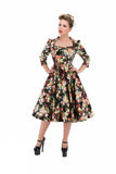 9945 Thorny Rose Swing Dress