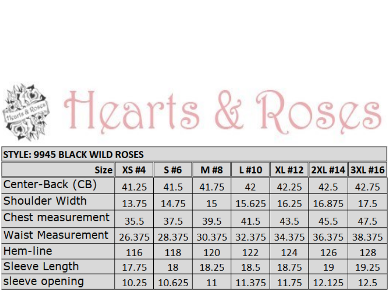 9945 Thorny Rose Swing Dress