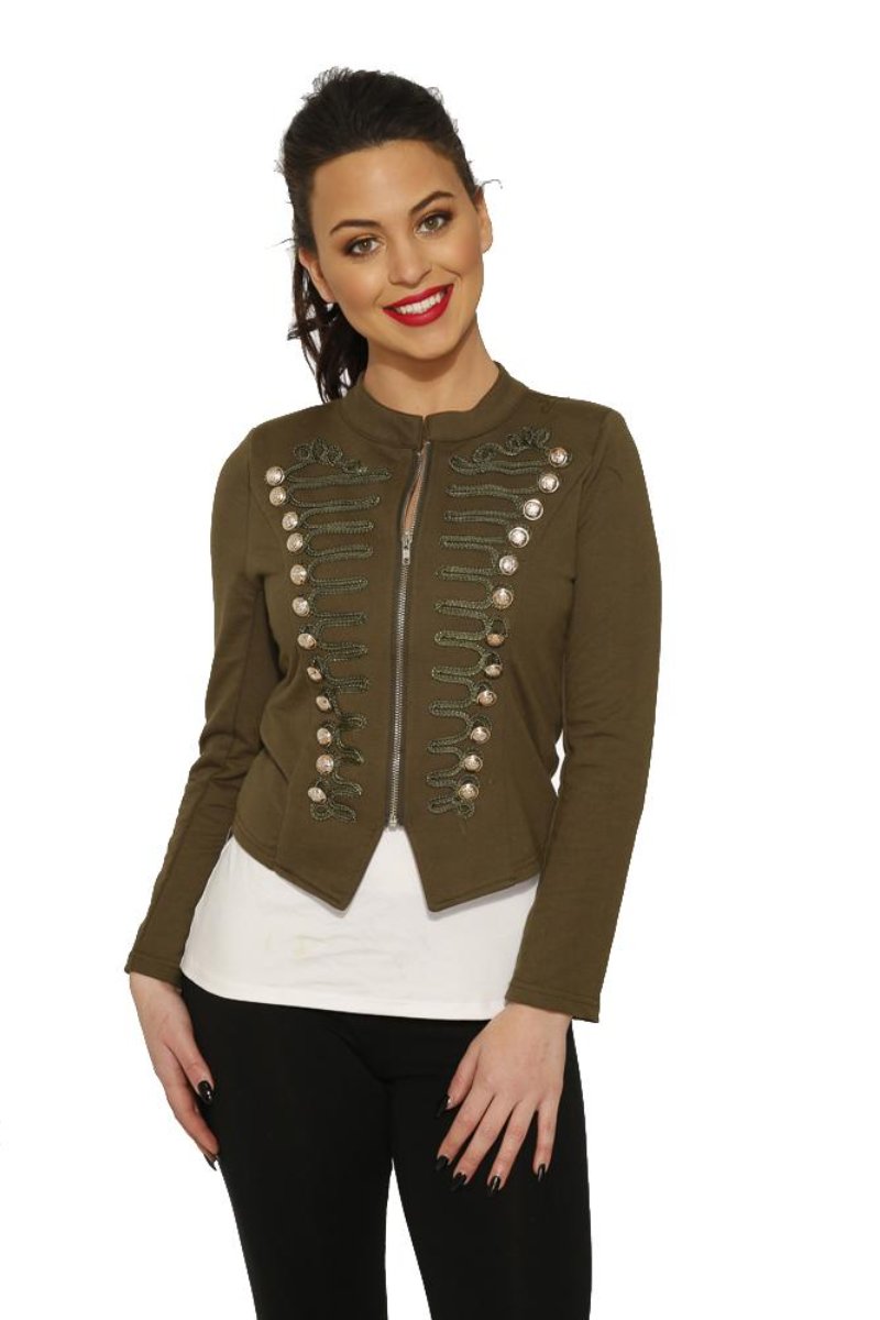 C6169 Olive Brigantine Jacket