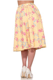 4062 Flamingo Love Skirt