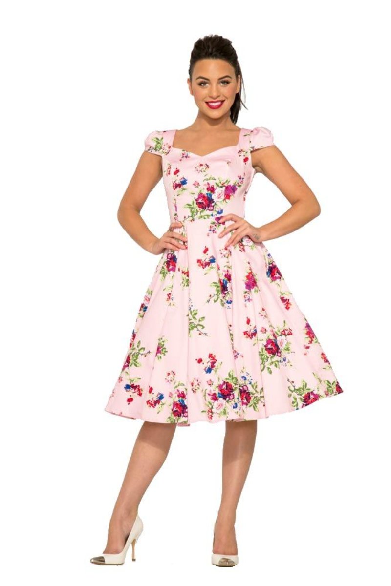 9836 Royal Ballet Swing Dress in Pink